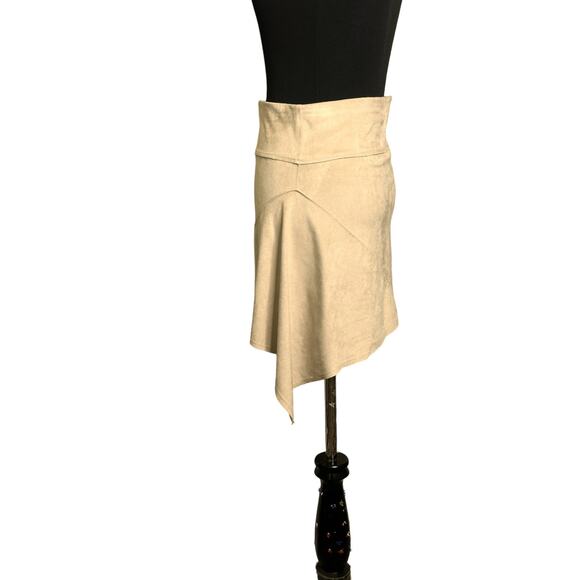 Liberty Garden for Free People beige cream pull on mini skirt size XS - Picture 6 of 8